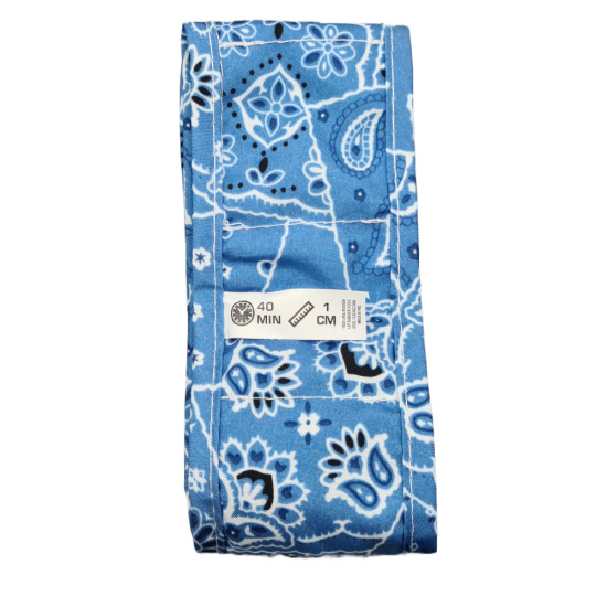 Koelsjaal aqua coolkeeper blue western label