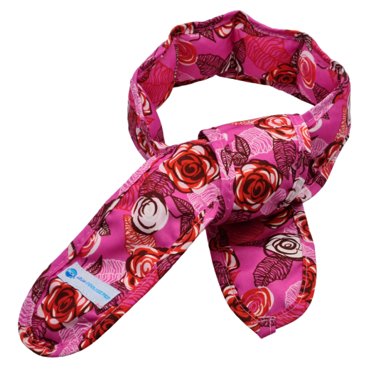 Koelsjaal aqua coolkeeper roses