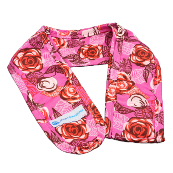 Koelsjaal aqua coolkeeper roses leeg