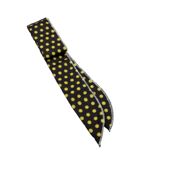 Koelsjaal geel gestipt