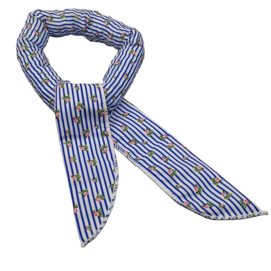 Koelsjaal gestreept roosgeactiveerd