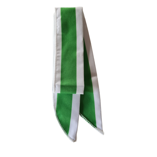 Koelsjaal green white