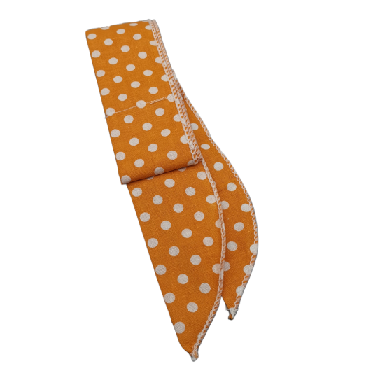 Koelsjaal orange dotted