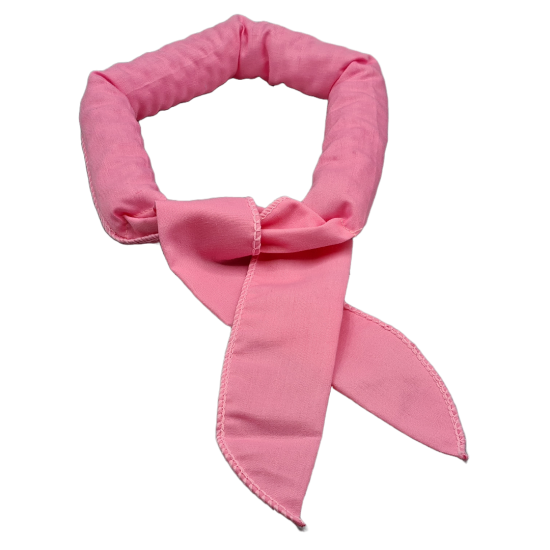 Koelsjaal pink geactiveerd