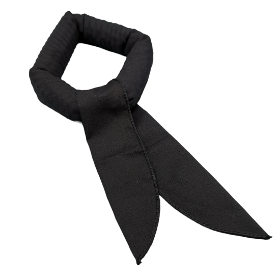Koelsjaal zwart geactiveerd