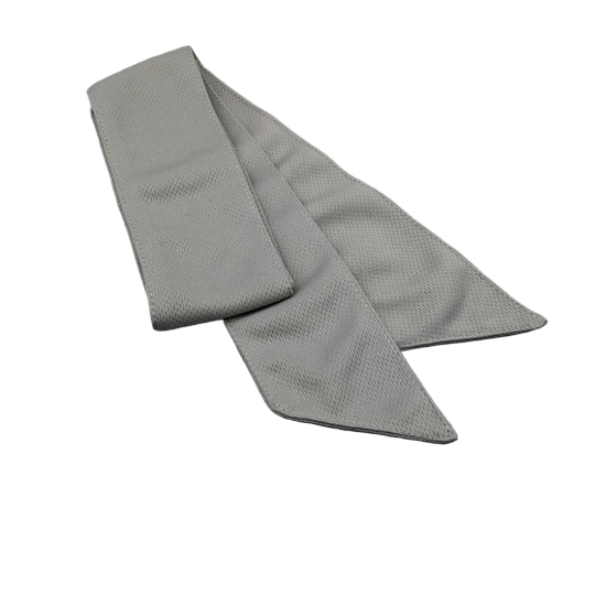 Verkoelende handdoek lang zilver