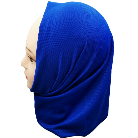 Verkoelende col blauw